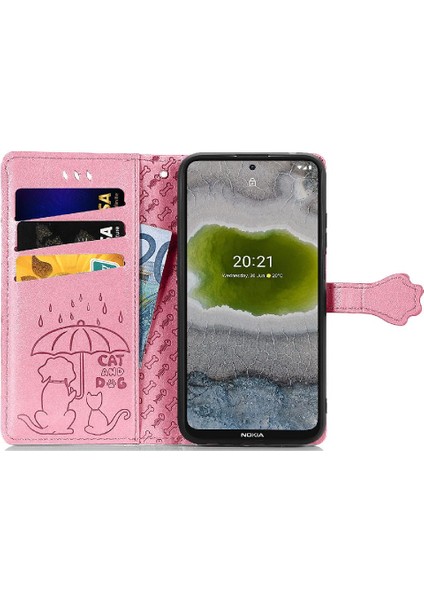 Nokia X10 Için Kılıf Kapak Çevirin Kılıf Darbeye Kısa Kayış Karikatür (Yurt Dışından) fırsatları