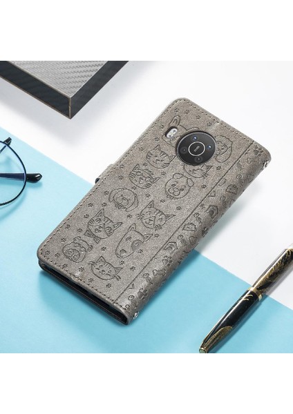Nokia X10 Için Kılıf Kapak Çevirin Kılıf Darbeye Kısa Kayış Karikatür (Yurt Dışından) fırsatları