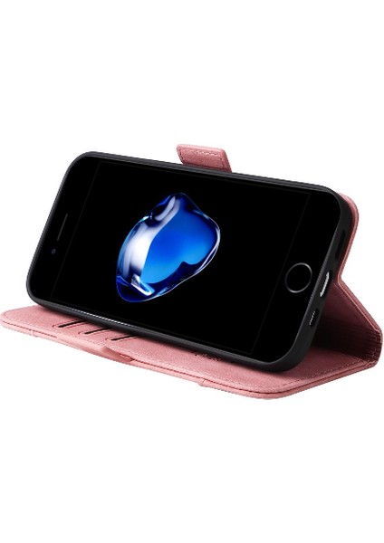 Iphone Se 2022/2020 Tpu Deri Manyetik Kart Yuvaları Cüzdan Flip (Yurt Dışından)