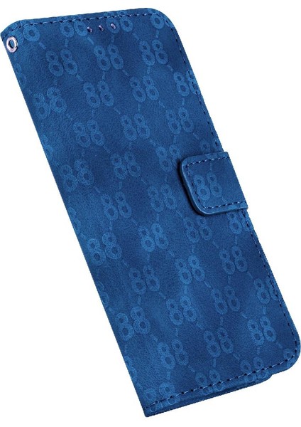 Telefon Kılıfı Için Huawei Y9 Başbakan 2019 Kickstand Pu Deri Cüzdan Kapak 8 (Yurt Dışından)