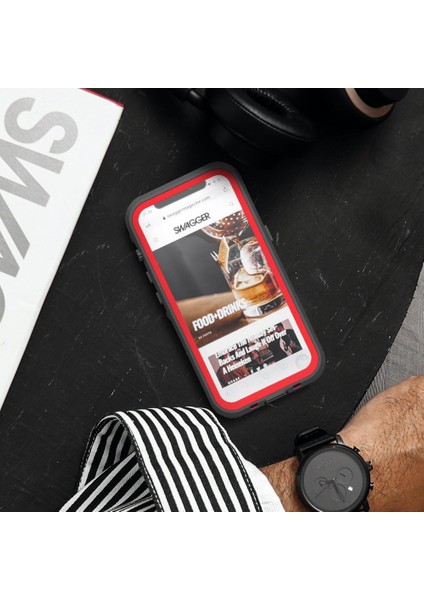 Iphone 13 Için Kılıf 12FT Askeri Darbeye Dayanıklı Ekran Koruyucu IP68 Tam (Yurt Dışından) modelleri