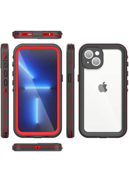 Iphone 13 Için Kılıf 12FT Askeri Darbeye Dayanıklı Ekran Koruyucu IP68 Tam (Yurt Dışından) indirimleri