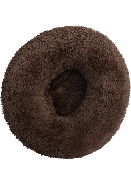 H Tarzı M 50CM Pet Köpek Yatağı Rahat Donut Sarılma Yuvarlak Köpek Kulübesi Ultra Yumuşak Yıkanabilir Köpek ve Kedi Yastık Yatağı Kış Sıcak Kanepe Sıcak Satış (Yurt Dışından)