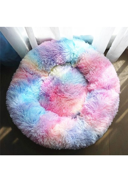 Haki Stili 60CM Köpek Yatağı Süper Yumuşak Yıkanabilir Uzun Peluş Evcil Hayvan Kulübesi Derin Uyku Köpek Evi Kadife Paspaslar Kanepe Köpek Sepeti Pet Kedi Yatağı (Yurt Dışından) fiyatları