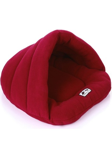 Bir Stil L Beden Yumuşak Polar Kış Sıcak Pet Köpek Yatağı 4 Farklı Boyutta Küçük Köpek Kedi Uyku Tulumu Yavru Mağara Yatağı (Yurt Dışından) modelleri