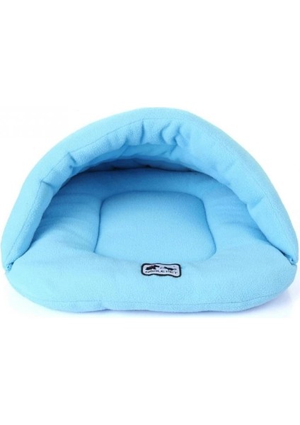 Bir Stil S Beden Yumuşak Polar Kış Sıcak Pet Köpek Yatağı 4 Farklı Boyutta Küçük Köpek Kedi Uyku Tulumu Yavru Mağara Yatağı (Yurt Dışından)