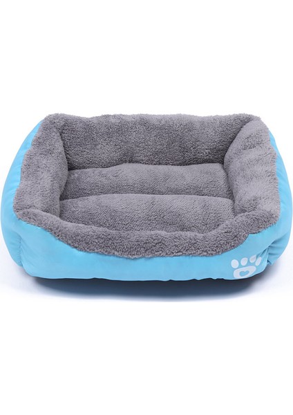 Gök Mavisi Tarzı M Beden (S-3xl) Büyük Pet Kedi Köpek Yatağı 8colors Sıcak Rahat Köpek Evi Yumuşak Polar Yuva Köpek Sepetleri Ev Mat Sonbahar Kış Su Geçirmez Kulübesi (Yurt Dışından)