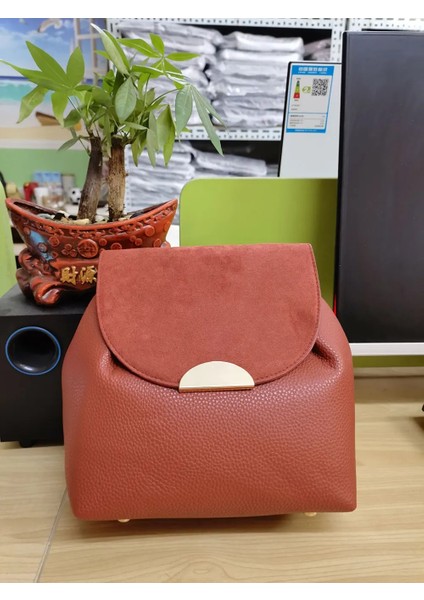 Kırmızı Stil Yeni Gelenler Fransa Çanta Tasarımcısı Kova Çanta Kadın Çanta Kadın Deri Omuz Çantası Lady Fransa Ünlü Crossbody Çanta (Yurt Dışından)