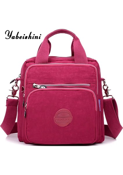 Meihong Tarzı Kadın Postacı Çantaları Debriyaj Kadın Çantaları Üç Fermuarlı Ana Çanta Kadın Ünlü S Tasarımcı Omuz Crossbody Çanta Ana Kesesi (Yurt Dışından) modelleri