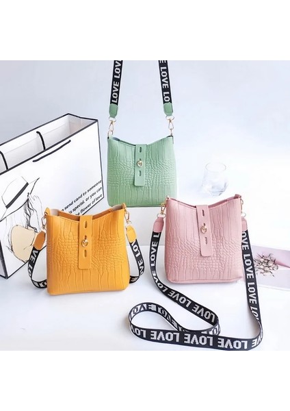 B-4 Stili 2021NEW Moda Timsah Desenli Çanta Büyük Basit Kova Tasarımcı Tote Çanta Omuz Çantası Alışverişçi Ilkbahar Sonbahar Kadın Çantası (Yurt Dışından) modelleri