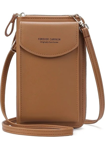 Design2 Kahverengi Stili 2021 Kadın Cüzdan Ünlü Cep Telefonu Çantaları Büyük Kart Sahipleri Çanta Çanta Debriyaj Messenger Omuz Uzun Sapanlar (Yurt Dışından)