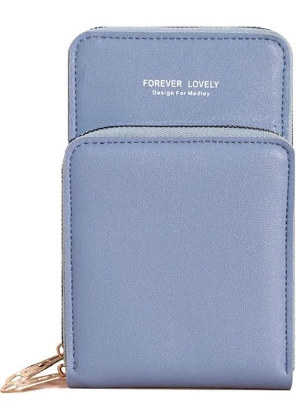 Mavi Stil Touch Screen Phone Wallet Luxury Shoulder Bag Bags For Woma Ladies Card Hold Women's Crossbody Bags Purse Clutch Handbags (Yurt Dışından)