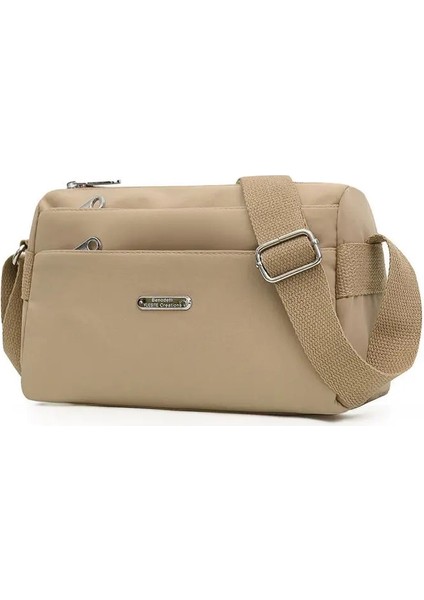 No.1 Tarzı Naylon Kadın Omuz Çantaları Kadın Messenger Çanta Düz Renk Seyahat Kız Için Crossbody Çanta Sadelik Bayanlar Cüzdan Retro Çanta (Yurt Dışından) fiyatları