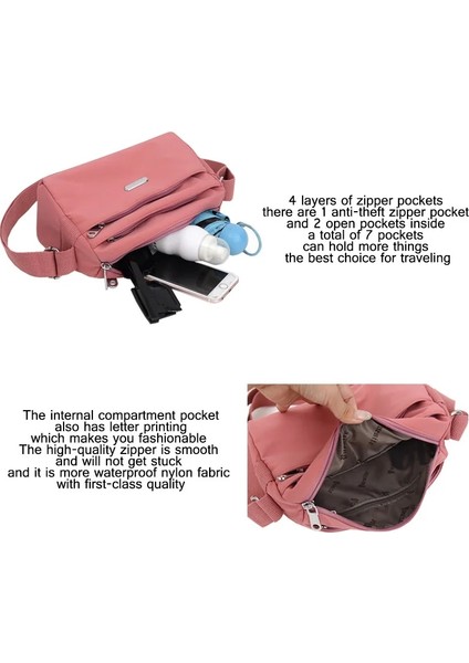 No.1 Tarzı Naylon Kadın Omuz Çantaları Kadın Messenger Çanta Düz Renk Seyahat Kız Için Crossbody Çanta Sadelik Bayanlar Cüzdan Retro Çanta (Yurt Dışından) indirimleri