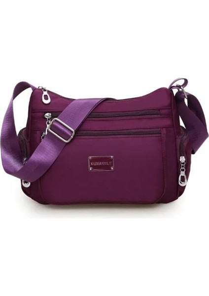 NO.432963 Style 2021 Fashion Women Shoulder Messenger Bag Nylon Oxford Lightweight Waterproof Zipper Package Large Capacity Travel Crossbody Bag (Yurt Dışından)