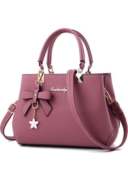 Siyah Stil 28X11X19 cm Driga Yeni Zarif Omuz Çantası Kadın Tasarımcı Lüks Çanta Kadın Çantaları Erik Yay Tatlı Messenger Crossbody Çanta (Yurt Dışından) fiyatları