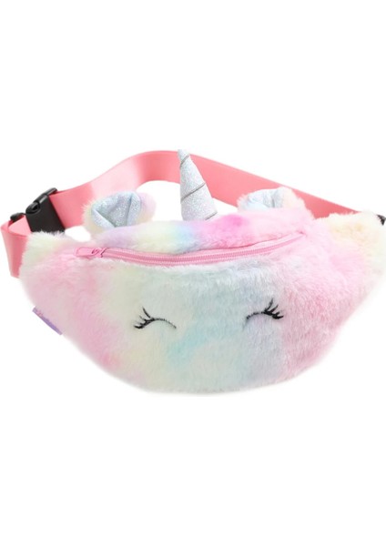 Ben Stil Sevimli Kedi Paw Omuz Çantası Kadınlar Için Sonbahar Kış Tatlı Kız Rahat Peluş Crossbody Çanta Moda Zincir Messenger Çanta (Yurt Dışından)