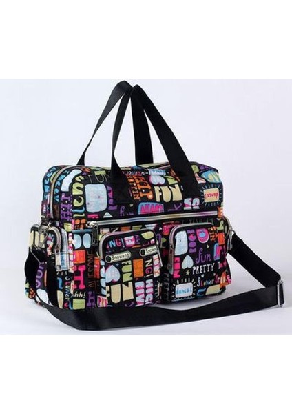 No.29 Tarzı Bayanlar Messenger Çanta Rahat Çanta Omuz Büyük Kapasiteli Su Geçirmez Bez Çanta Çiçek Baskılı Çantalar Kadınlar Için Açık Çanta (Yurt Dışından) fiyatları