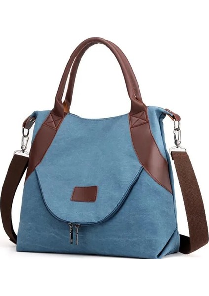 Fildişi Tarzı Kadın Çanta Çanta Crossbody Kanvas Çanta Woma Için Big Bag Kanvas Omuz Tote Bayan Çanta Bayan Tasarımcı Postacı Çantaları (Yurt Dışından)