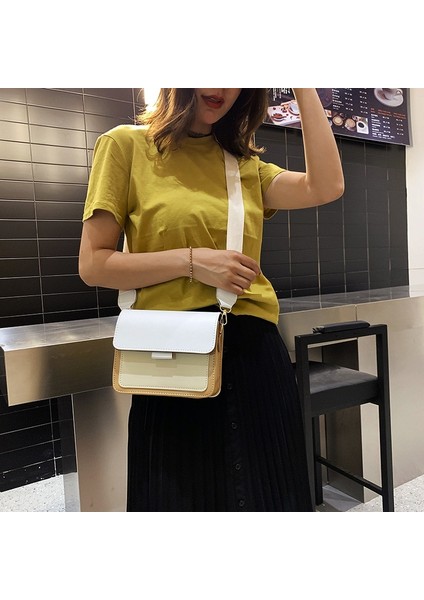 Y Siyah Stil Womeummer Için Yeni Küçük Flap Crossbody Çanta Pu Deri Omuz Messenger Çanta Kız Çanta Bolsas Bayanlar Telefon Çanta (Yurt Dışından)