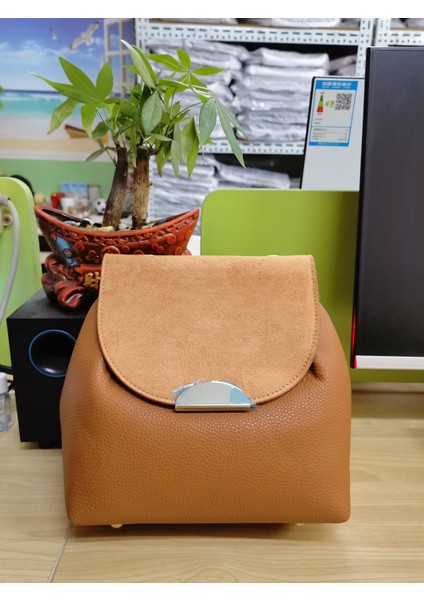 Kahverengi Tarzı Yeni Gelenler Fransa Çanta Tasarımcısı Kova Çanta Kadın Çanta Kadın Deri Omuz Çantası Lady Fransa Ünlü Crossbody Çanta (Yurt Dışından)