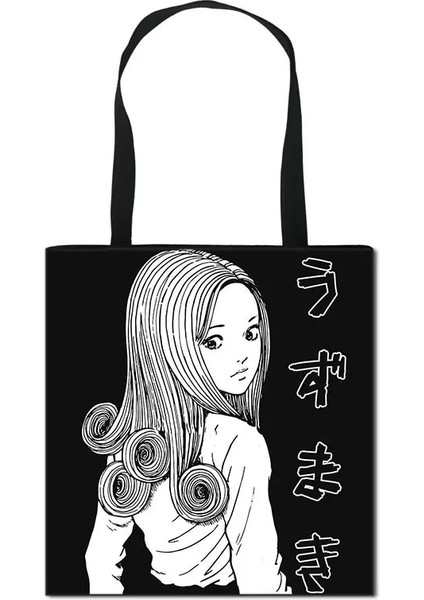 STDMANGA11 Stili 39CM x 39CM H Manga Tote Çanta Kadın Çanta Moda Omuz Çantası Seyahat Bayanlar Için Taşınabilir Büyük Kapasiteli Alışveriş Çantaları (Yurt Dışından)