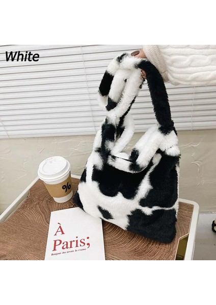 D Stili Leopar Stili Kadın Peluş Çanta Omuz Çantası Moda Yeni Kadın Koltukaltı Çantaları Faux Kürk Çanta Çantalar Kabarık Alışveriş Çantası 6 Stil (Yurt Dışından) indirimleri