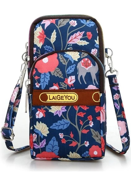 Renk 7 Tarzı 17CM 8cm 6cm Mgle Omuz Çantası Cep Telefonu Çantası Yaz Sporları Bilek Kol Çantası Eğik Geri Asılı Crossbody Çanta Sıfır Cüzdan Koşu Çantası (Yurt Dışından)