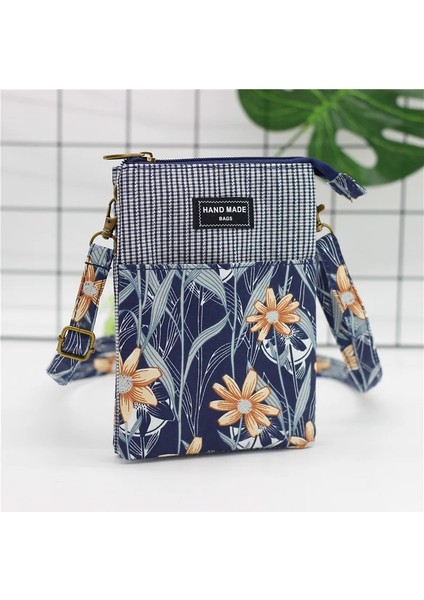 Lan Stili Kadın Messenger Çanta Yüksek Li Omuz Çantası Lady Seyahat Crossbody Çanta Cep Telefonu Çantası (Yurt Dışından)