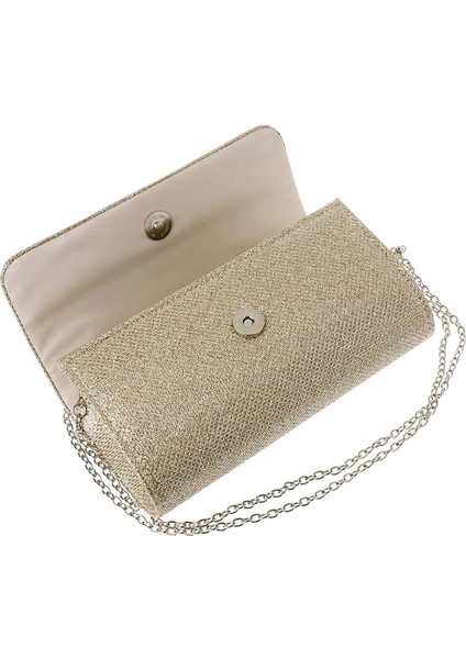 Siyah Stil Kadın Akşam Omuz Çantası Gelin Debriyaj Parti Balo Düğün Zarf Çanta (Yurt Dışından) indirimleri