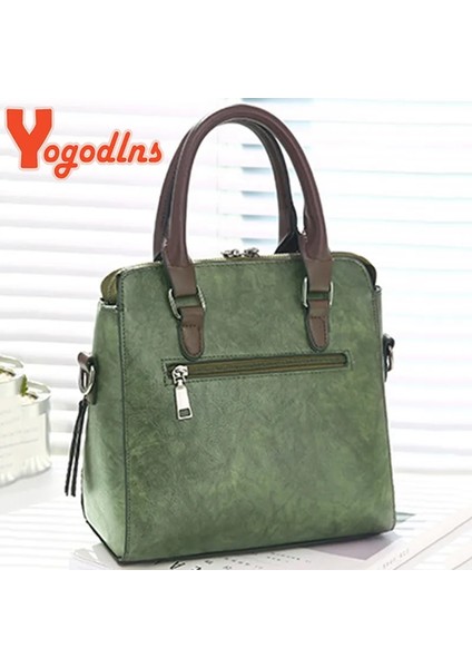 Açık Pembe Tarzı Yogodlns Vintage Kedi Püskül Lüks Çanta Kadın Çantaları Çift Fermuarlı Crossbody Çanta Omuz Çantası Rahat Kabuk Tote Bayan (Yurt Dışından) modelleri