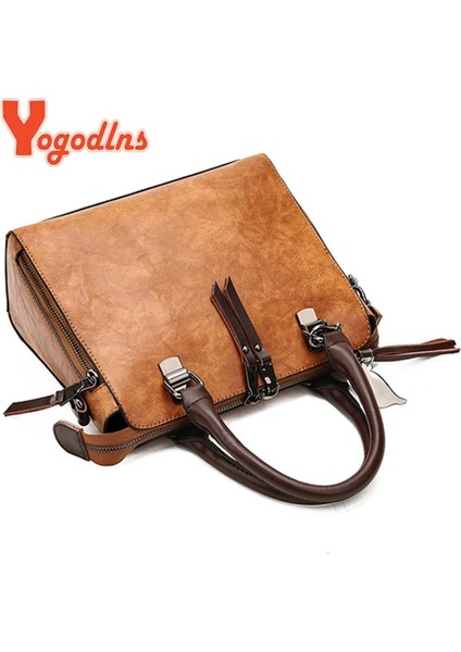 Açık Pembe Tarzı Yogodlns Vintage Kedi Püskül Lüks Çanta Kadın Çantaları Çift Fermuarlı Crossbody Çanta Omuz Çantası Rahat Kabuk Tote Bayan (Yurt Dışından) indirimleri