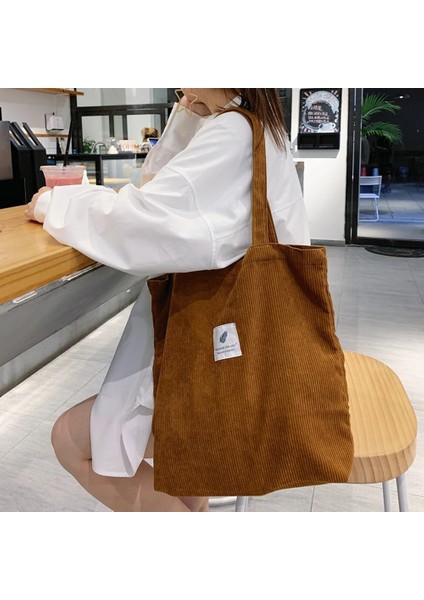 Gri Stil Kadınlar Için Kadife Çanta Alışveriş Çantaları Çevre Depolama Yeniden Kullanılabilir Tuval Omuz Tote Çanta Kız Için Okul Çantaları Bez Çantalar (Yurt Dışından) modelleri