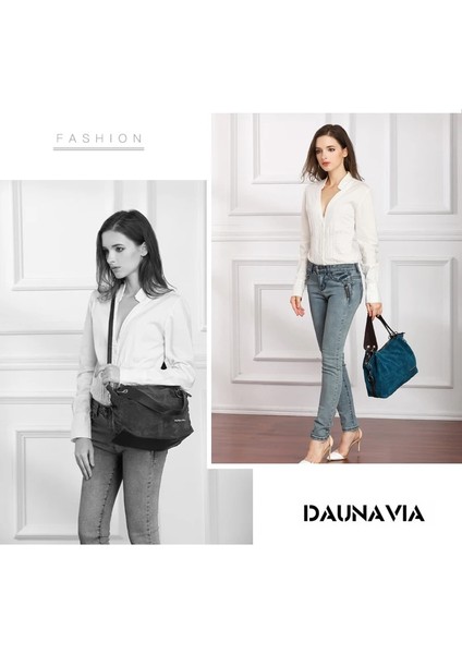 Kahverengi Tarzı Daunavıa Bayanlar Omuz Çantası Çanta Kadın Büyük Çanta Yumuşak Çantalar Kadife Çanta Çantalar Bayan Messenger Paketi (Yurt Dışından) modelleri