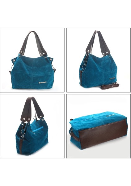 Kahverengi Tarzı Daunavıa Bayanlar Omuz Çantası Çanta Kadın Büyük Çanta Yumuşak Çantalar Kadife Çanta Çantalar Bayan Messenger Paketi (Yurt Dışından) fırsatları