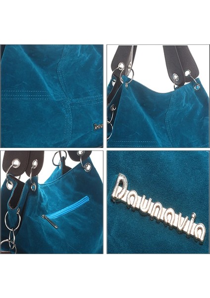 Kahverengi Tarzı Daunavıa Bayanlar Omuz Çantası Çanta Kadın Büyük Çanta Yumuşak Çantalar Kadife Çanta Çantalar Bayan Messenger Paketi (Yurt Dışından) indirimleri