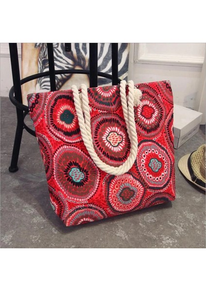 Pembe Tarzı Moda Katlanır Kadınlar Büyük Boy Çanta Tote Bayanlar Rahat Çiçek Baskı Tuval Grafiti Omuz Çantası Plaj Bolsa Feminina (Yurt Dışından) fiyatları