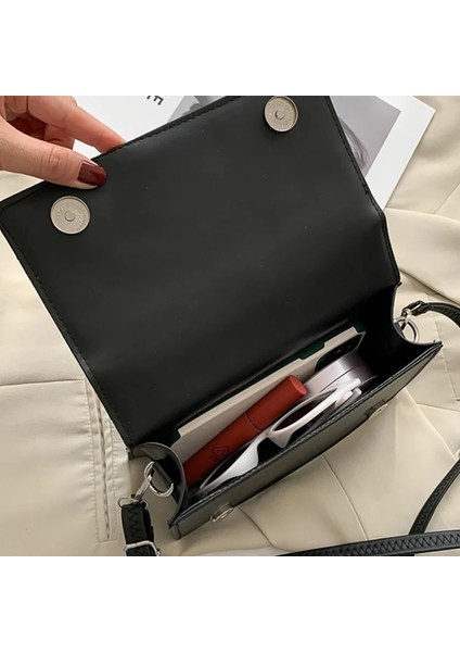 Gümüş Tarzı 20.5X12X7CM Olid Renk Moda Omuz Çantaları Kadın Seyahat Messenger Çanta Ekose Küçük Pu Deri Kadınlar Için Crossbody Çanta (Yurt Dışından) modelleri