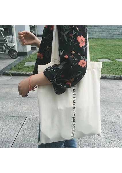 No.4 Tarzı Kadın Kanvas Alışveriş Çantası Ukiyoe Bez Bez Çantalar Tek Omuz Çantaları Kadın Alışveriş Çantaları (Yurt Dışından)