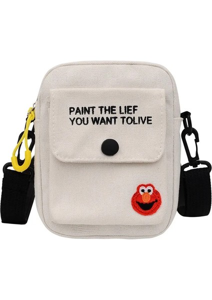 No.2 Tarzı Küçük Kanvas Çanta Kadın Kadınlar Için Crossbody Omuz Çantaları Messenger Bozuk Para Cüzdanı Karikatür Cep Telefonu Omuz Çantaları Telefon Çantaları (Yurt Dışından)
