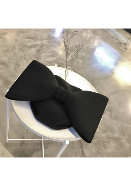 Siyah Stil 2022 New Spring Summer Woman New Personality Pink Color Spliced Bow Many Wear Methods Handbag All Match Evening Clutch Bags Cute (Yurt Dışından)