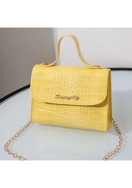 G-3 Tarzı 2021FASHION Lüks Zincir Omuz Çantaları Mini Kadınlar Için Crossbody Çanta Vintage Yüksek Li Fermuar Çanta Tote Kadın Flap Çanta (Yurt Dışından)