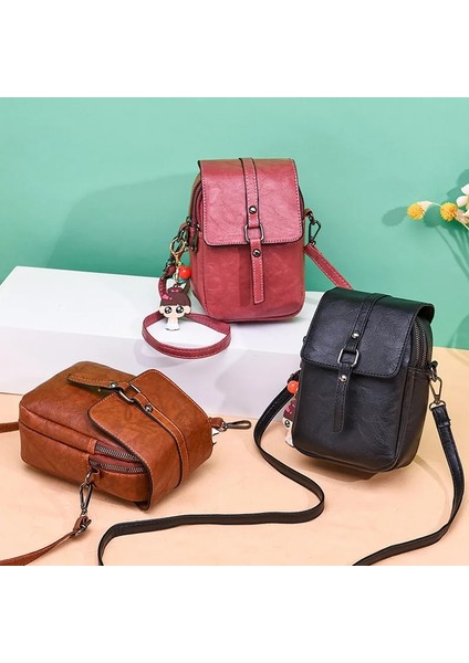 Kırmızı Stil Reprcla Yeni Küçük Omuz Çantası Rahat Çanta Kadınlar Için Crossbody Çanta Telefon Cebi Kız Çanta Tasarımcı Postacı Çantaları (Yurt Dışından) indirimleri
