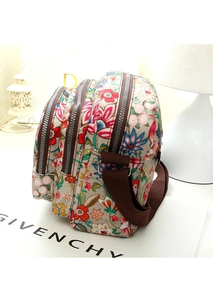 No.7 Tarzı Moda Kadın Messenger Çanta Yeni Vinatge Çiçek Baskı Kadın Çanta Mumya Rahat Omuz Çantaları Kadın Küçük Cüzdan (Yurt Dışından)