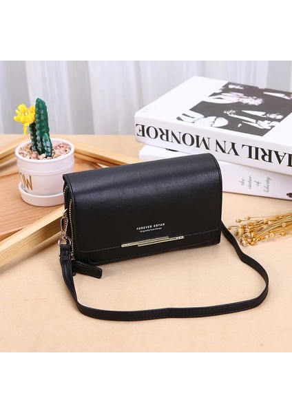 Stil 1-Koyu Mavi Stil Yeni Kadın Pu Deri Çanta Kadın Çok Fonksiyonlu Büyük Kapasiteli Omuz Çantaları Moda Bayanlar Telefon Çanta Için Crossbody Çanta (Yurt Dışından)