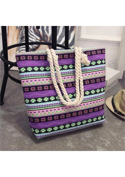 Turuncu Tarzı Moda Katlanır Kadınlar Büyük Boy Çanta Tote Bayanlar Rahat Çiçek Baskı Tuval Grafiti Omuz Çantası Plaj Bolsa Feminina (Yurt Dışından) fırsatları