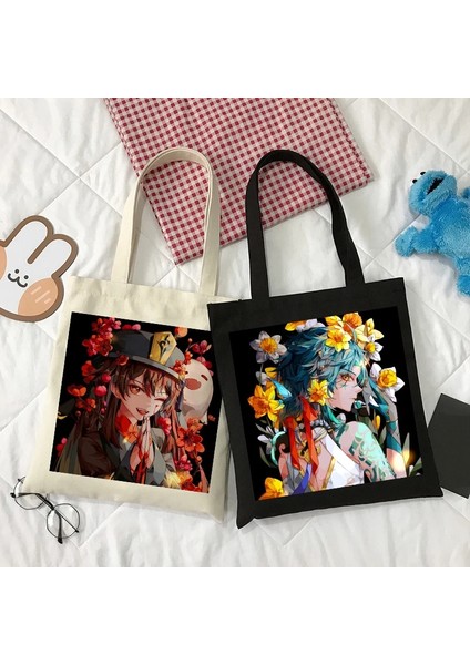 HEI03 Tarzı Ge Etki Moda Kanvas Alışveriş Çantaları Kadın Gotik Punk Omuz Çantası Japon Harajuku Büyük Kapasiteli Vintage Y2K Çanta (Yurt Dışından) fırsatları