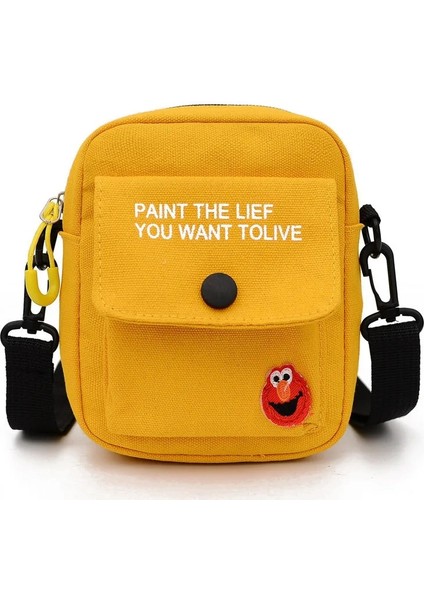 No.4 Tarzı Küçük Kanvas Çanta Kadın Kadınlar Için Crossbody Omuz Çantaları Messenger Bozuk Para Cüzdanı Karikatür Cep Telefonu Omuz Çantaları Telefon Çantaları (Yurt Dışından)