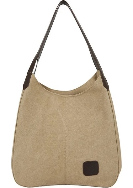 Haki Tarzı Yogodlns Fashion Women's Handbag Cute Girl Tote Bag Leisure Bag Lady Canvas Bag Modern Handbag (Yurt Dışından)