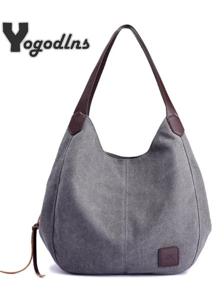 Haki Tarzı Yogodlns Fashion Women's Handbag Cute Girl Tote Bag Leisure Bag Lady Canvas Bag Modern Handbag (Yurt Dışından) modelleri